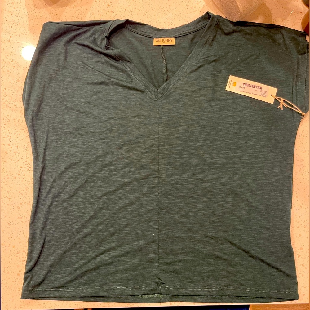 Green shirt